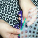 100x Children Kid Plastic Needle Tapestry Binca Sewing Wool Yarn Knitting 7cm