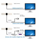 20dB Waterproof Digital TV Active Receiver Antenna for Car DVB-T DVB-T2 JR