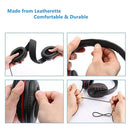 3.5mm Wired Gaming Headset Headphones with Mic for PS4 Xbox One PC (Red)
