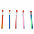 5Pcs Colorful Magic Bendy Flexible Soft Pencil With Eraser For Kids Writing