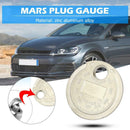 Car Spark Plug Gage Currency-type 0.6-2.4mm Coin-type Caliber Measuring Tool