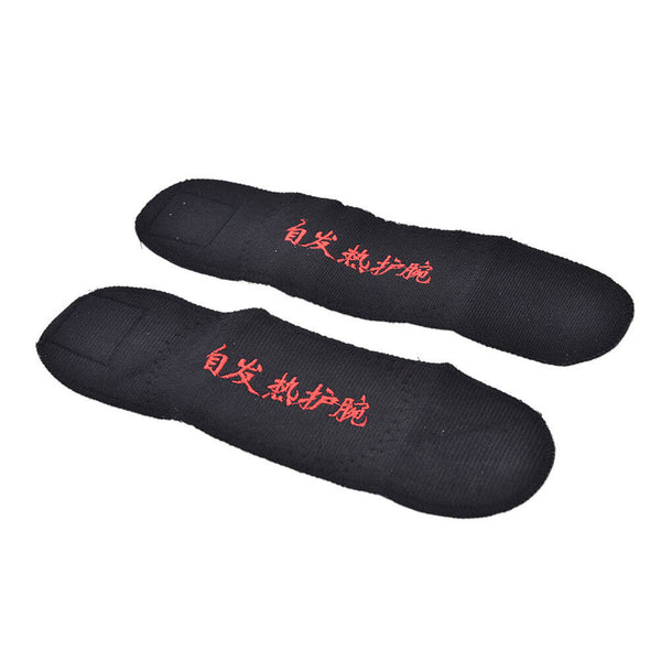 2 Pcs Magnetic Wrist Brace Support Belt Spontaneous Heating Strap Gn