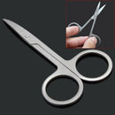 Fashion Stainless Steel Nose Hair Scissor Ear Facial Trimmer Cutter Beauty Tool
