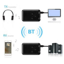 Bluetooth Transmitter Receiver 3.5mm Stereo Audio Adapter for Amplifier Speaker