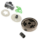 2 Sets Drum Chain Sprocket Cover Clutch Bearing Cage Kit for Stihl 038  ,7T with