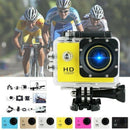 SJ4000 HD 1080P Camcorder Sports DV Action Camera Waterproof Video Camera Yellow