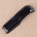 Carbon Fiber ABS Front Hood Cover Decor Trim Fit For 2018 Jeep Wrangler JL Pair