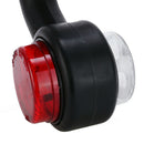 1x 10-30V LED Truck Trailer Lorry Van Side Marker Lamp Indicator LightRedWhit 3C