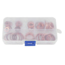 80pcs Copper Washers Assortment for Sump Plug Washers Gaskets,M6 M8 M10 M12