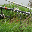 Automatic Double Spring Angle Pole Fish Pole Bracket Fishing Rod Holder