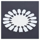 10PCs Makeup Nail Polish Color Cardboard Color Chart 18 colors, Beige