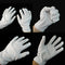 1 Pair Hiphop Performance White Gloves Cotton Magician Costume Party Halloween ï¼