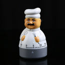 Multifunctional Practical Kitchen Timer Alarm Clock Cartoon Chef Design Hom W4Z7