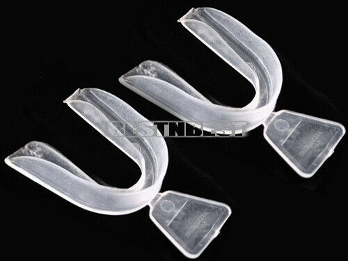 2 TOOTH TEETH WHITENING TRAYS THERMOPLASTIC MOUTH TRAY