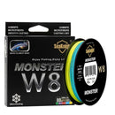Seaknight Monster W8 Multicolor 300M Braided Pe Fishing Line 8 Strands Mult