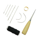 10pcs Leather Carft Basic Hand Stitching Sewing Tool Set Kit DIY Hobby Craft