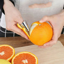Kitchen Finger Hand Protector Guard Stainless Steel Chop Shell Bean Nut Tool C8