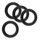 4Pcs Woofer Audio Speaker Part Foam Edge Surrounds Rings Spare Kit 4''