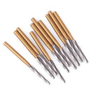 10pcs new dental trimming finishing burs carbide burs 25mm   Z