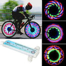 32 LED Flashing Colorful Bicycle Cycling Wheel Spoke Signal Light For Bike Cool