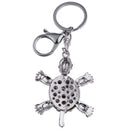 Crystal Tortoise Keychain Women Backpack Pendant Cute Key Ring Jewelry Gift A