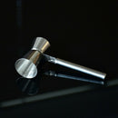 Stainless Steel Handle Measuring Cup Bar Double Head Gauge Cup Cocktail Too V8A2