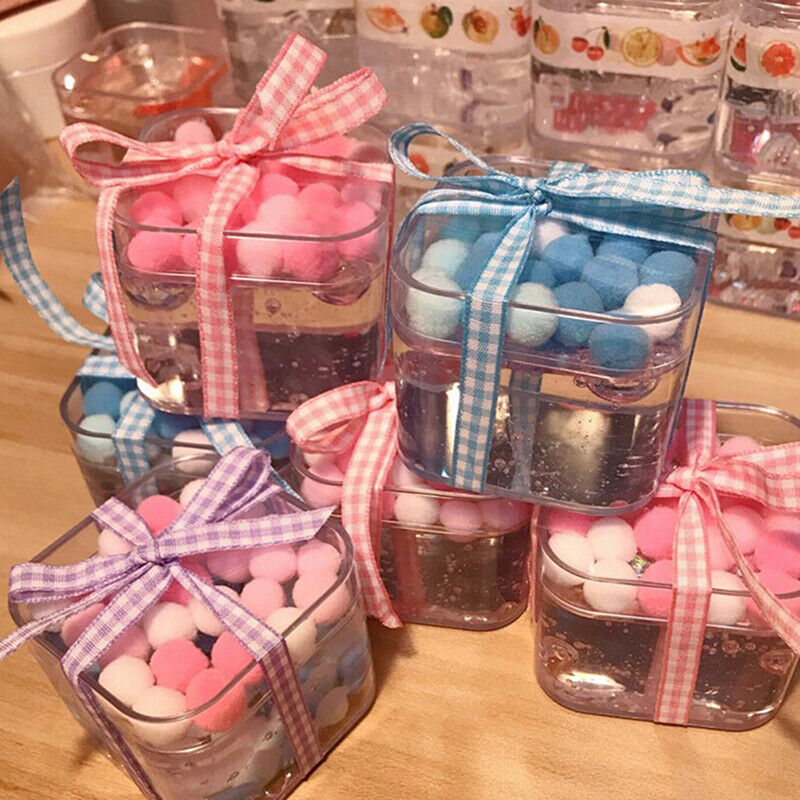 1Pc Plastic Transparent Storage Container Box For Light Clay Foam Mud Tool3C