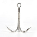 1pc 3 Claws Grappling Hook Climbing Survival Carabiner Tool Stainless Steel FT