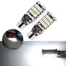 T15 W16W 45 SMD 4014 Error Free LED Car Reverse Back Light Bulbs 6000K B ï¼D