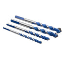 4Pcs 6-12Mm Triple-cornered Drill Bit Tiling Cement Multi Purpose Ceramic W F6F3