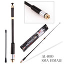 AL-800 SMA Female High Gain Dual Band Extendable Antenna for Walkie Talkie A