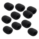 10 Pieces Handheld Microphone Cover Foam Windscreens for 40mm Mic Parts