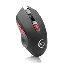 G817 2.4G Wireless Gaming Mouse 2400DPI 6 Buttons Optical Mice w/ USB Rece A
