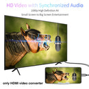 2 In 1 USB C Type C To HDMI Digital AV Video Adapter TV Projector HD 1080P