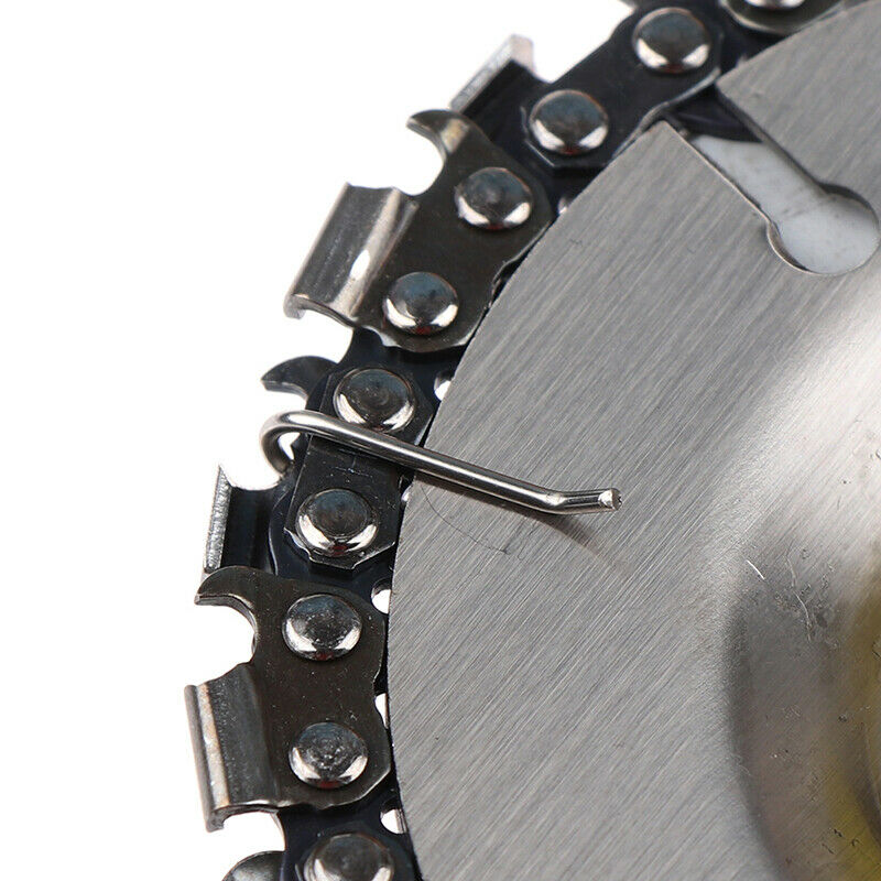 4 Inch Grinder Disc and Chain 22 Tooth Fine Abrasive Cut Chain For 100/115 A Nw