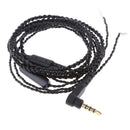 3.5mm Earphone Audio Cable & Mic Replacement Headphone Repair Braided Wire