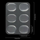 18 Pieces Drum Damper Gel Pads Silicone Drums Silencer For Drums Tone Contr P5O3