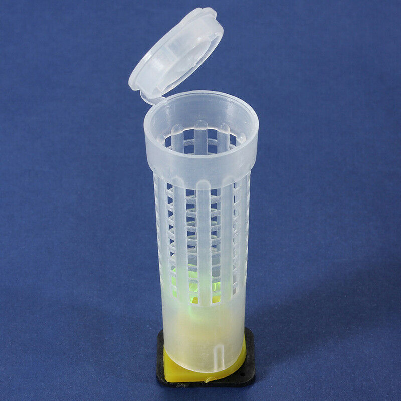 5 Beekeeping Rearing Cup kit Queen Bee Hair Roller Cages Beekeepers Equip