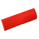 2pcs Rubber Imitation Wood Grain Wall Painting Decorative Roller Brushes