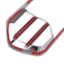 2PCS  Chrome Front Fog Light Lamp Frame Cover Trim fit for Ford Escape Kuga 2017