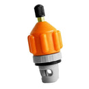Inflatable Boat Pump Adaptor Air Pump Converter Air Valve Attachment Orange