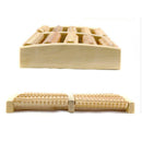 Wooden Feet Roller Wood Foot Care Massage SPA Reflexology Relax Stress Heath jsd
