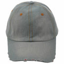Fashion Men Women Sport Hat Casual Denim Baseball Ball Cap Sun Unisex Plain K4U1