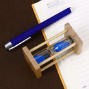 Desktop Wood Frame Glass Hourglass Kid Brush Teeth Sand Timer Gifts Toys