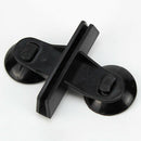 Aquarium Fish Tank Plastic Sucker Clip Divider Sheet Holder Black 10 pcs N6X9