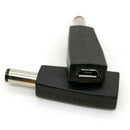 DC 5.5x2.1mm Male Plug To Micro USB Female Connector Adapter Charge Converte_kz