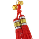 Oriental Ball Chinese K Tassel Ornament with Bells Y9L8