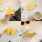 Yellow Cheese Pattern Protective Case Shockproof Silicone Cover Skin for Airpods