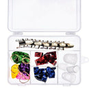 Guitar Accessories Kit Including 18 Pieces Thumb and Finger Picks (3 Types)