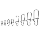 100pcs Fishing Nice Snap, Stainless Steel Fishing Lure Hook Connector Saltwater